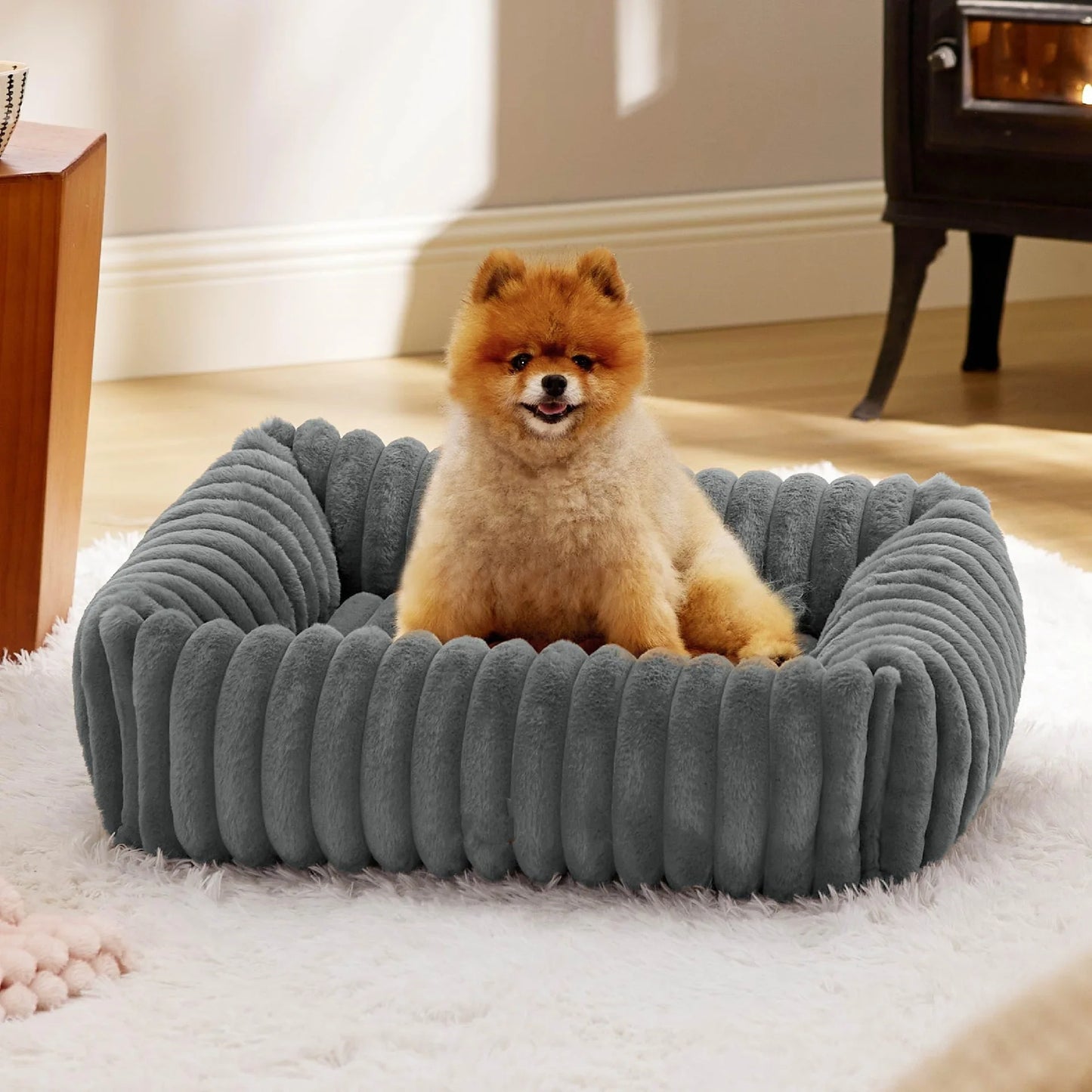 Pet Rabbit Fur Bed