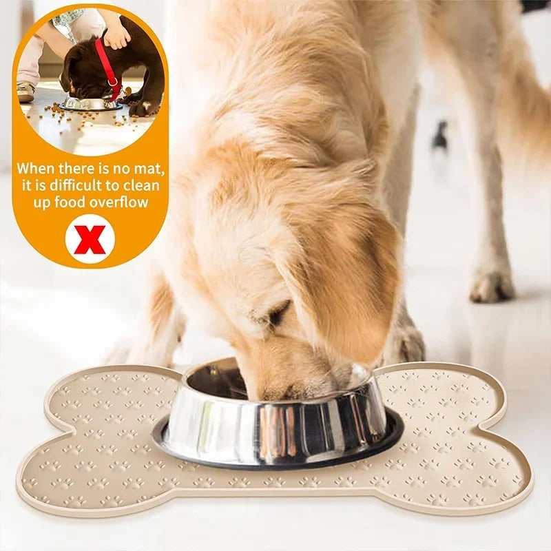Waterproof Silicone Pet Bowl Mat