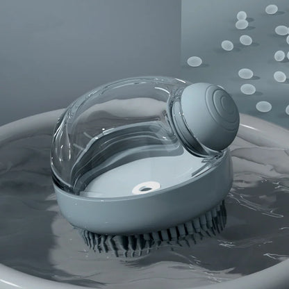 Soap Dispenser Dog Bath Brush