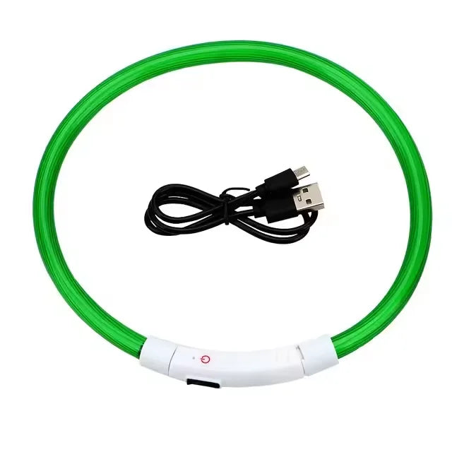 Rechargeable LED Dog Collar