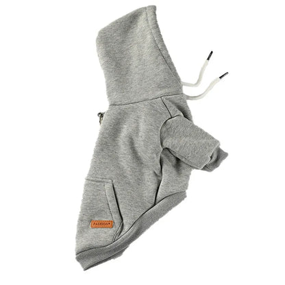 Warm Fleece Dog Hoodie