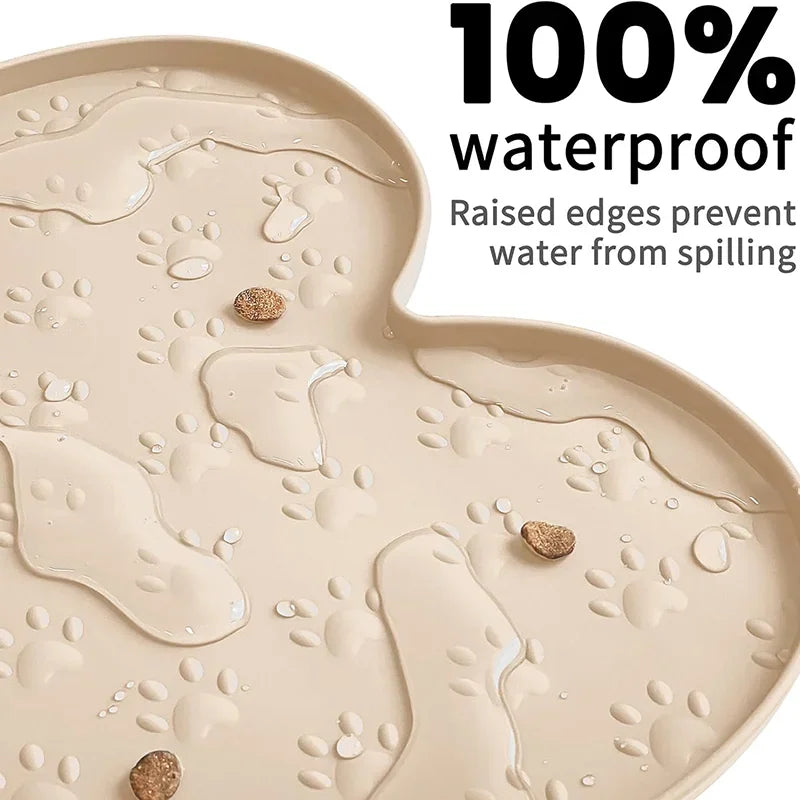 Waterproof Silicone Pet Bowl Mat
