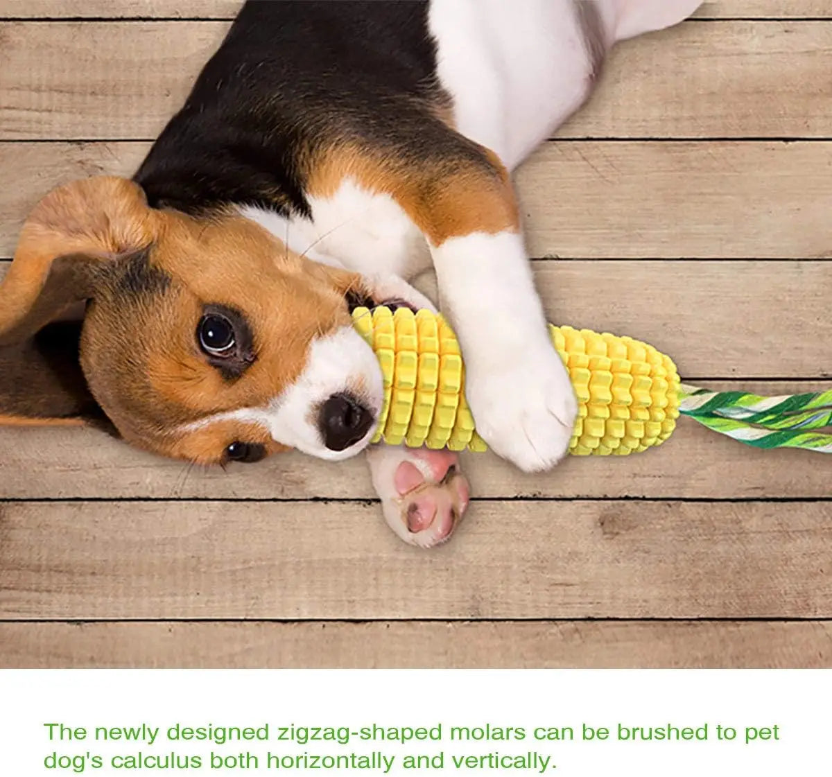 Corn Shaped Yorkie Chew Toy