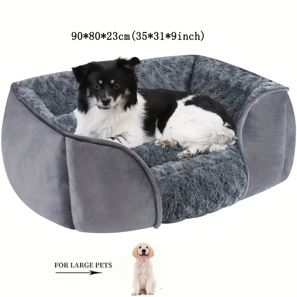Ultra Cozy Rectangular Dog Bed