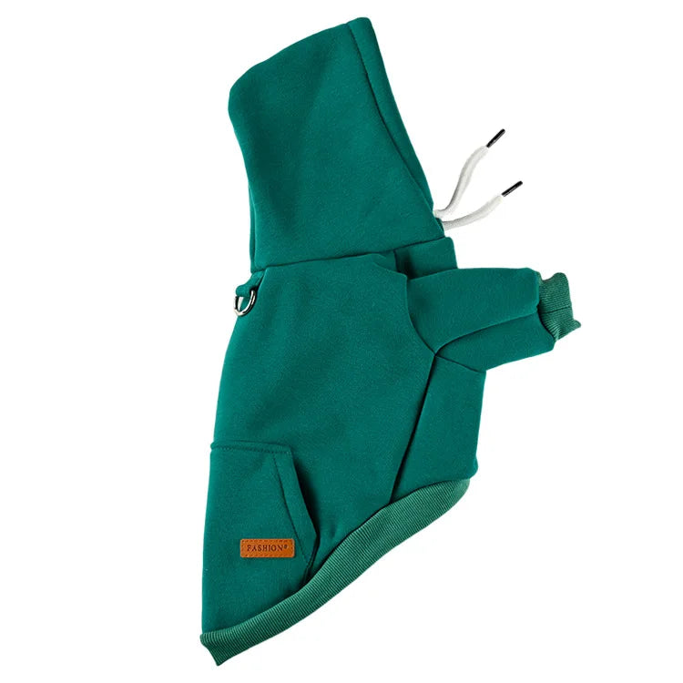 Warm Fleece Dog Hoodie