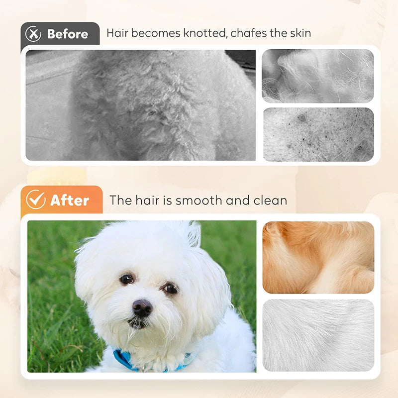 Soap Dispenser Dog Bath Brush