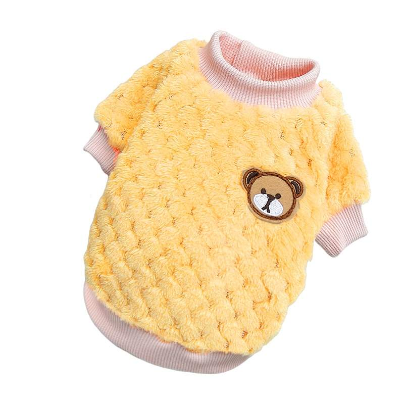 Teddy Bear Plush Dog Sweater