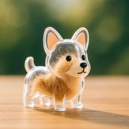 Pet Hair Storage Keychain
