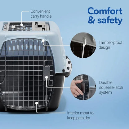 Yorkie Travel Carrier Crate
