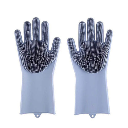 Silicone Pet Bathing Gloves