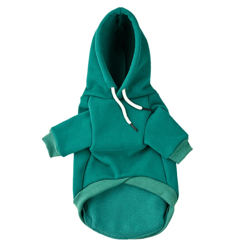 Warm Fleece Dog Hoodie