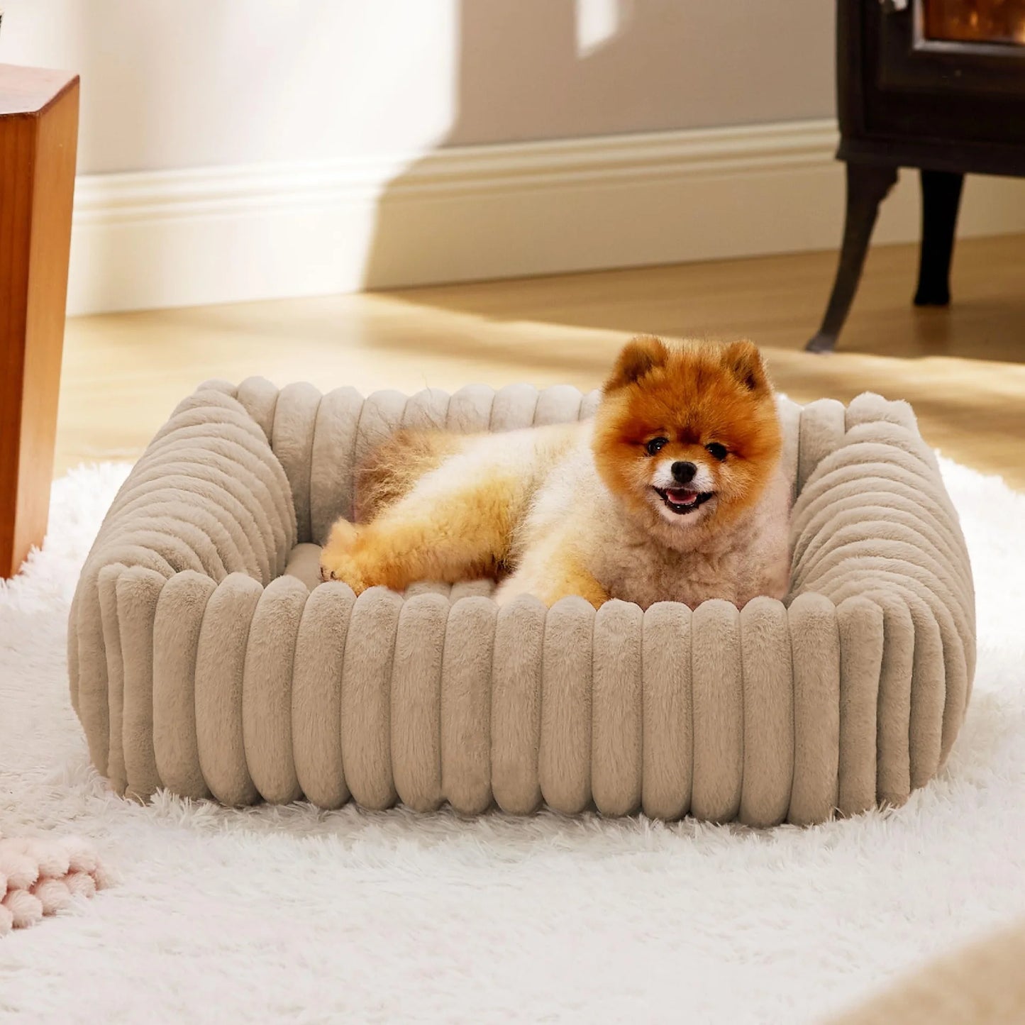 Pet Rabbit Fur Bed