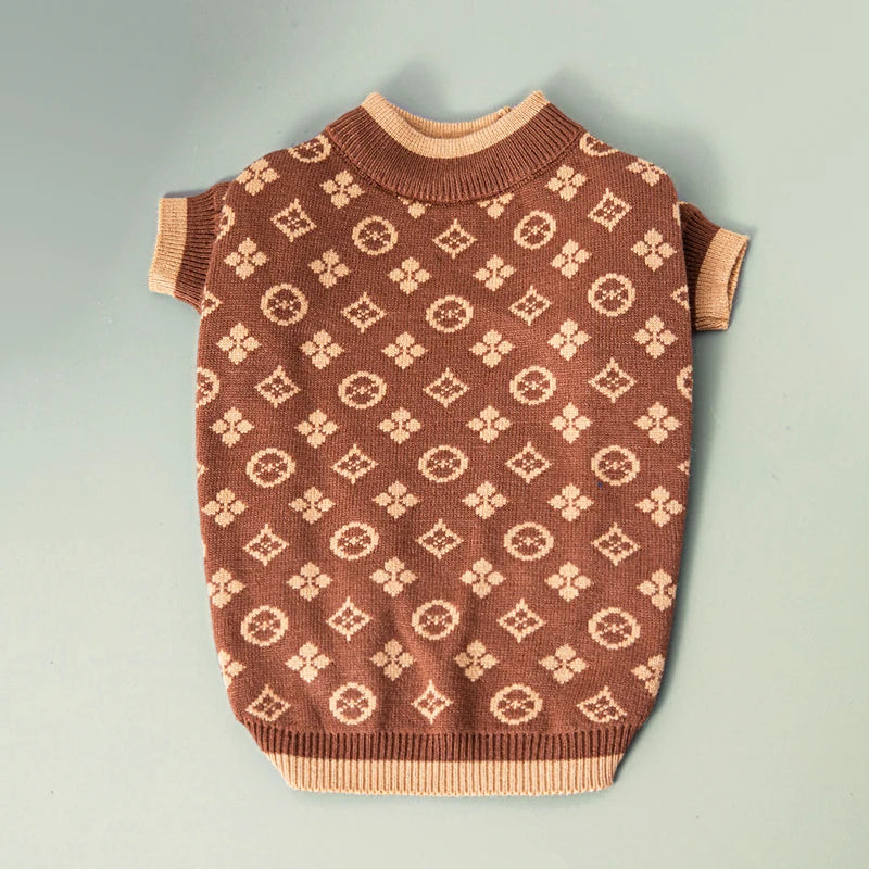 Luxe Knit Design Dog Sweater