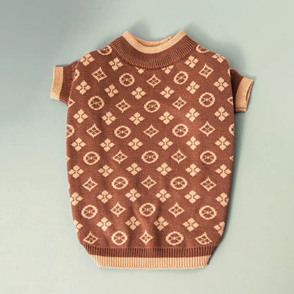 Luxe Knit Design Dog Sweater
