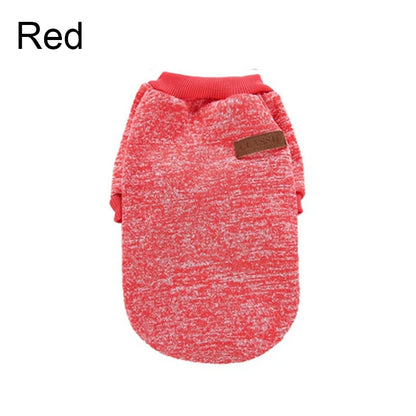Classic Pink Knit Dog Sweater