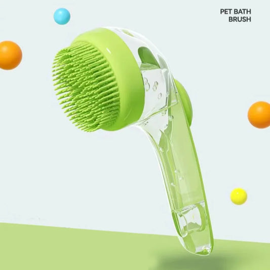 Soap Dispenser Dog Bath Brush