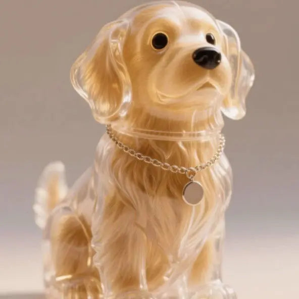 Pet Hair Storage Keychain