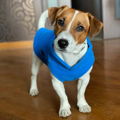Soft Fleece Dog Shirt with Leash Ring