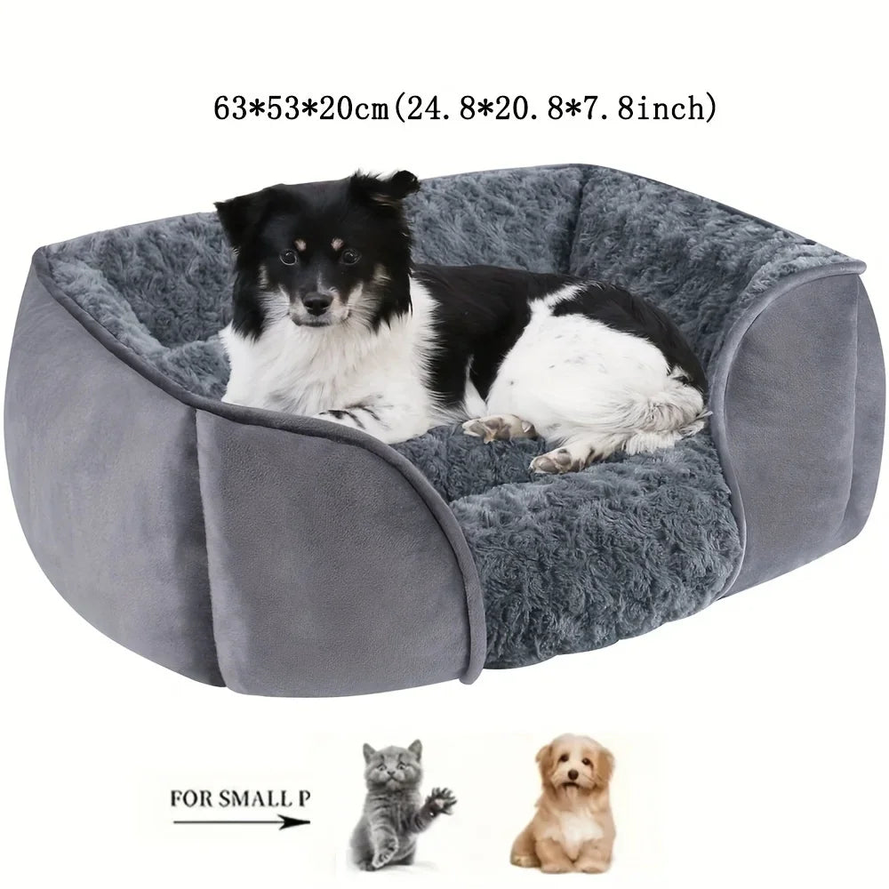 Ultra Cozy Rectangular Dog Bed
