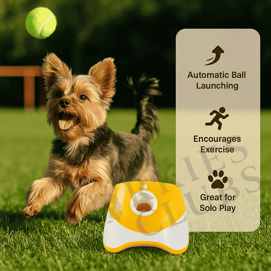 Automatic Yorkie Ball Launcher