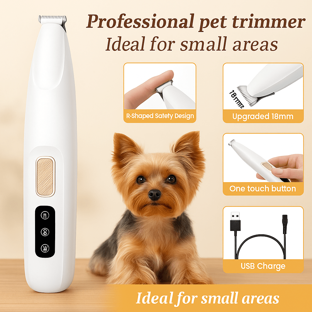 Rechargeable USB Paw Trimmer