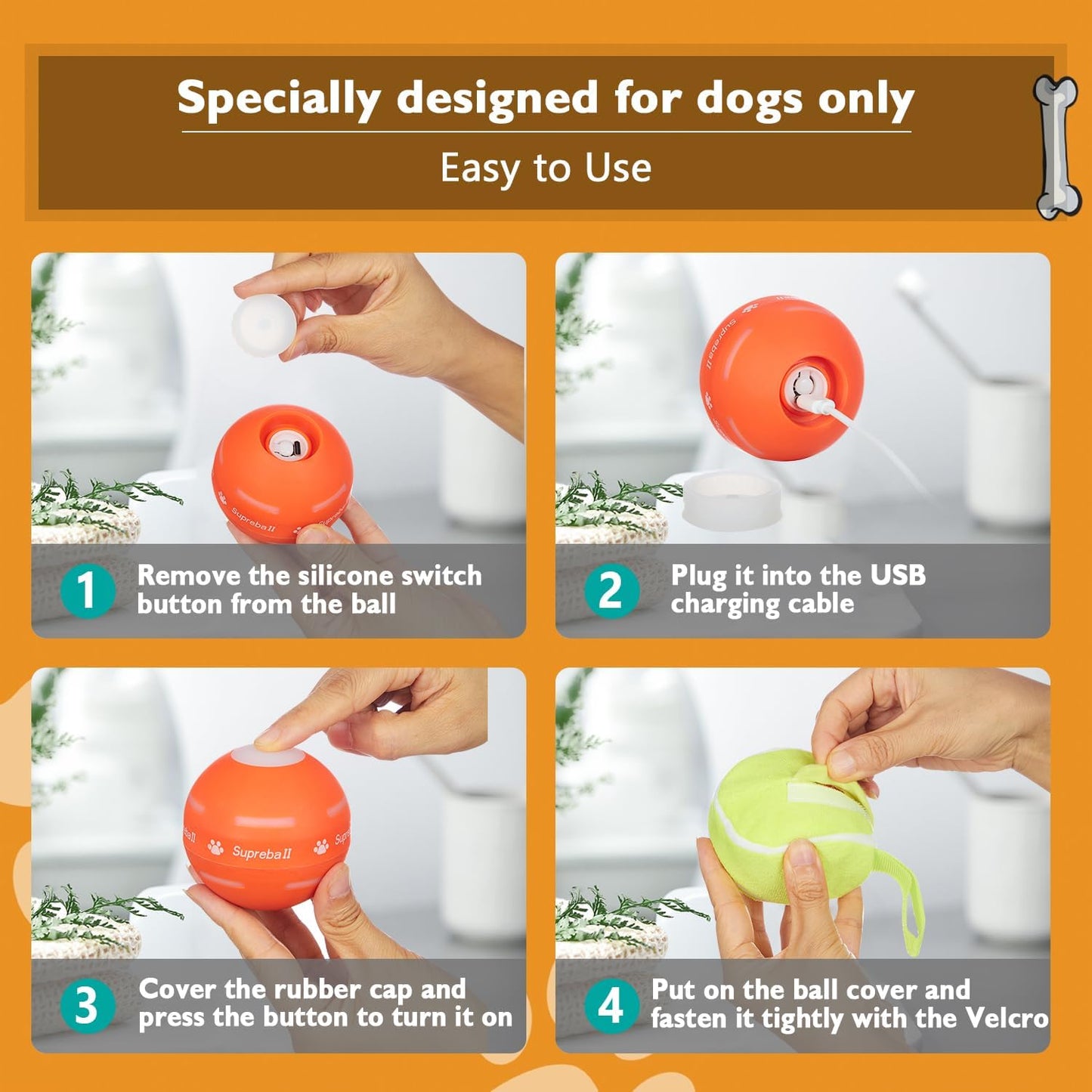 Dog Motion Activated Ball