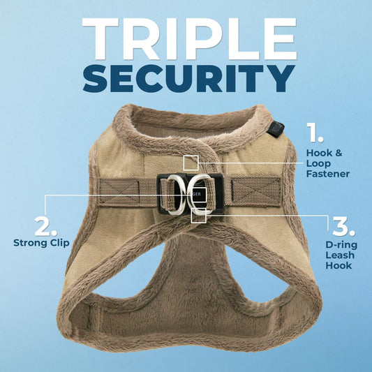 Ultra Cozy Winter Dog Harness
