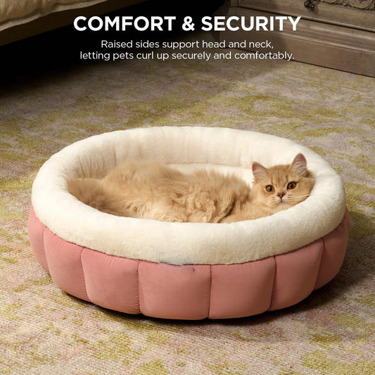 Plush Donut Pet Bed